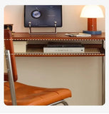 Solid Wood Coffee Table Retro Office Side Table Nordic Rectangle Wooden Computer Desk Dressing Tables Living Room Furnitures