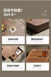 Modern Wood Coffee Table Storage Drawers Space Saving Simple Coffee Table Minimalist Center Mesa Auxiliar Living Room Furniture