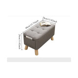 shoe change stool at home door, simple small square stool with solid wood, small bench in living room, coffee table stool
