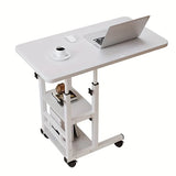 Multifunctional Adjustable Expandable Foldable Table - Portable Non-Wooden Design, Suitable for Home Office