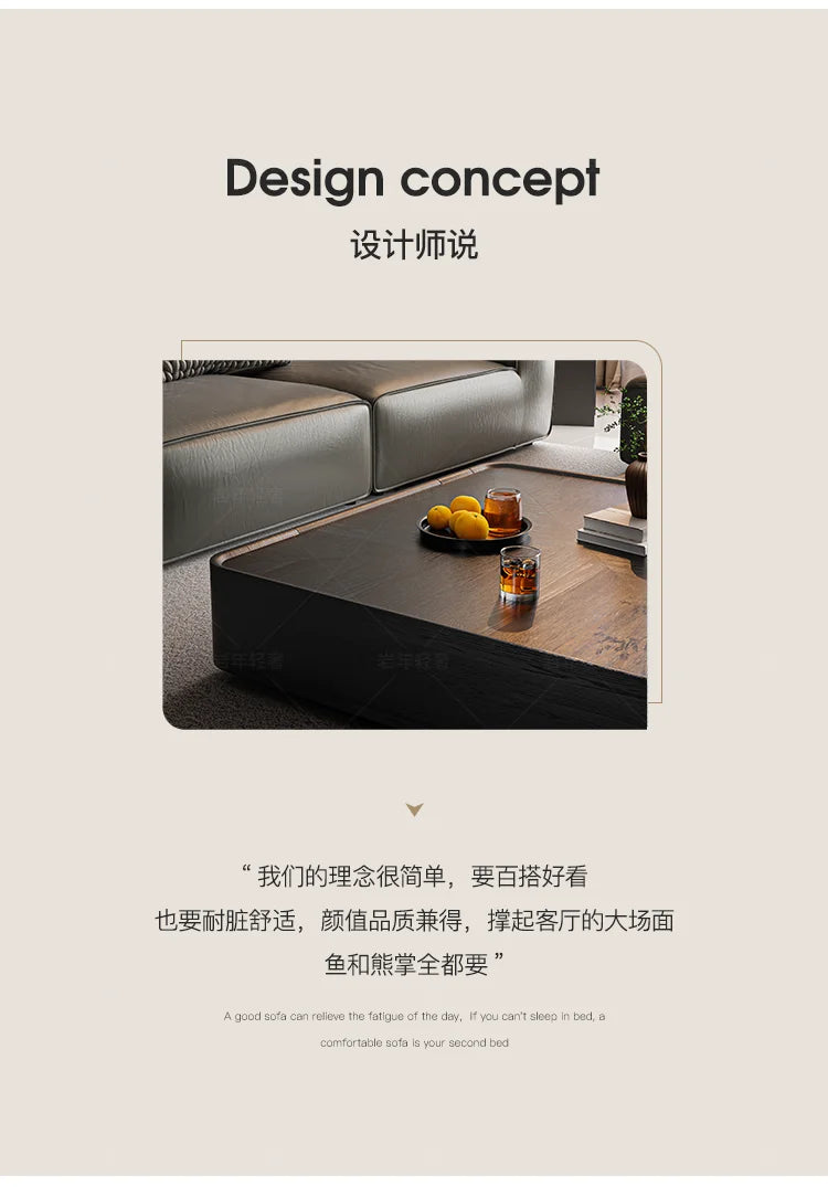 Modern Wood Coffee Table Storage Drawers Space Saving Simple Coffee Table Minimalist Center Mesa Auxiliar Living Room Furniture