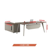 Modern Workshop Office Desks Luxury European Executive L Shaped Writing Table Gaming Room Designer Tavolino Unique Furniture