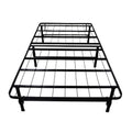 Twin size Black Metal Platform Bed Frame