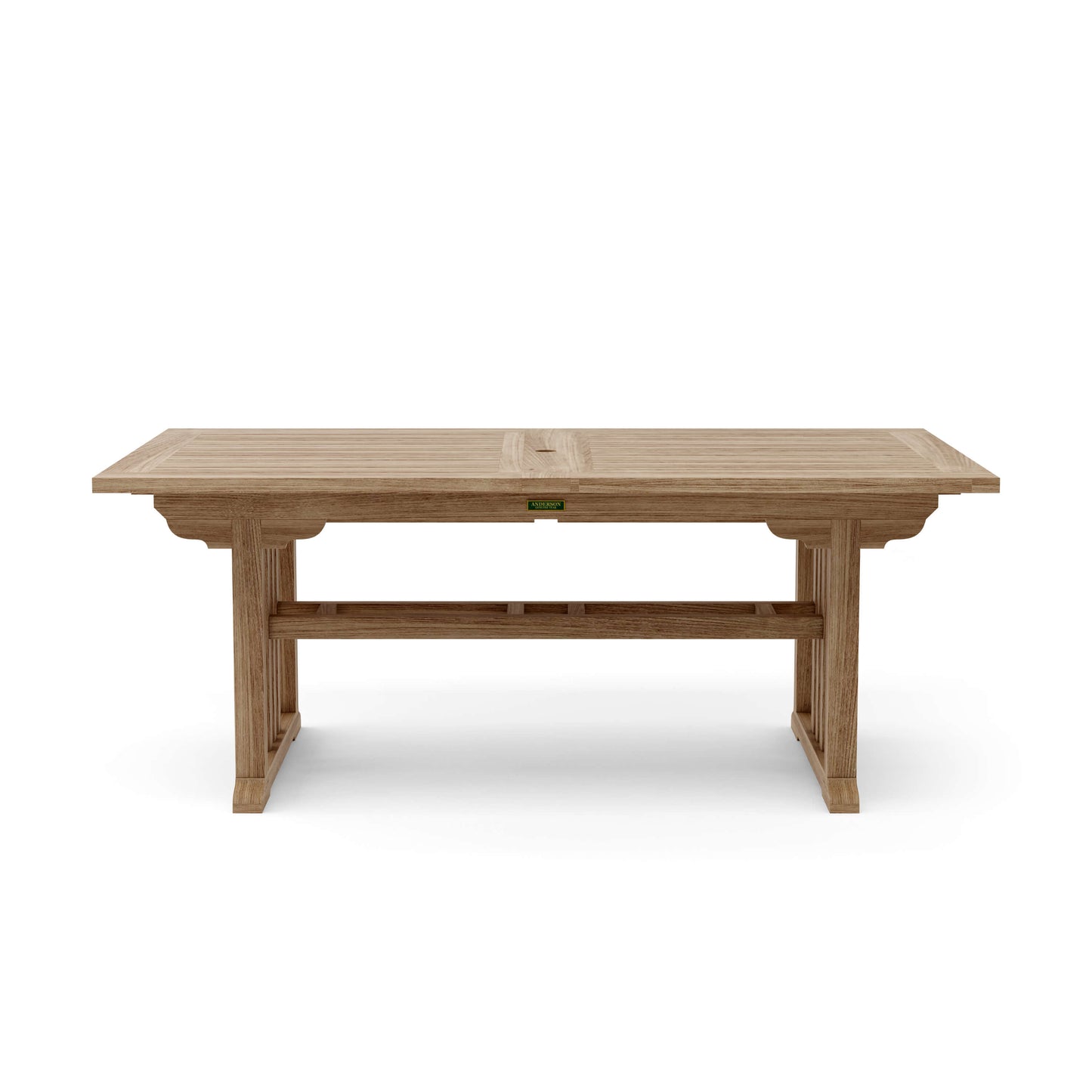 SAHARA 106″ RECTANGULAR DOUBLE EXTENSION TABLE