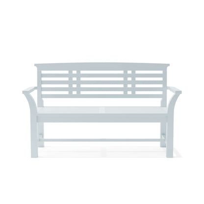 SAKURA 2-SEATER BENCH IN WHITE