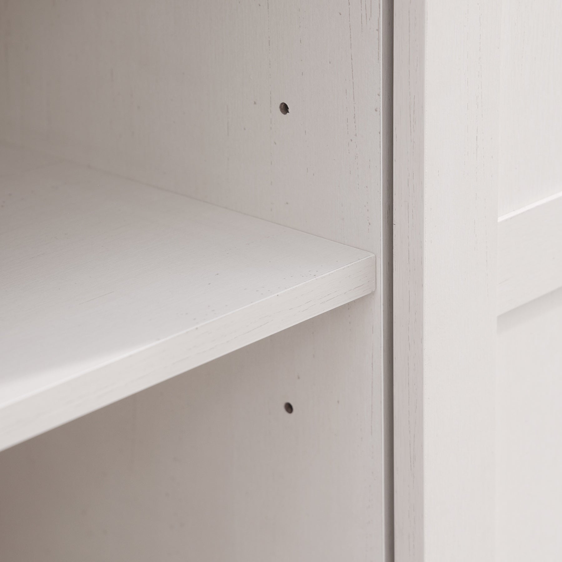 Farmhouse TV Stand For 65  Inch TV, 33 Tall Highboy Entertainment Center W Sliding Barn Door, Rustic Media Console W Storage Shelves, Wood Television Stand For Living Room, Antique White