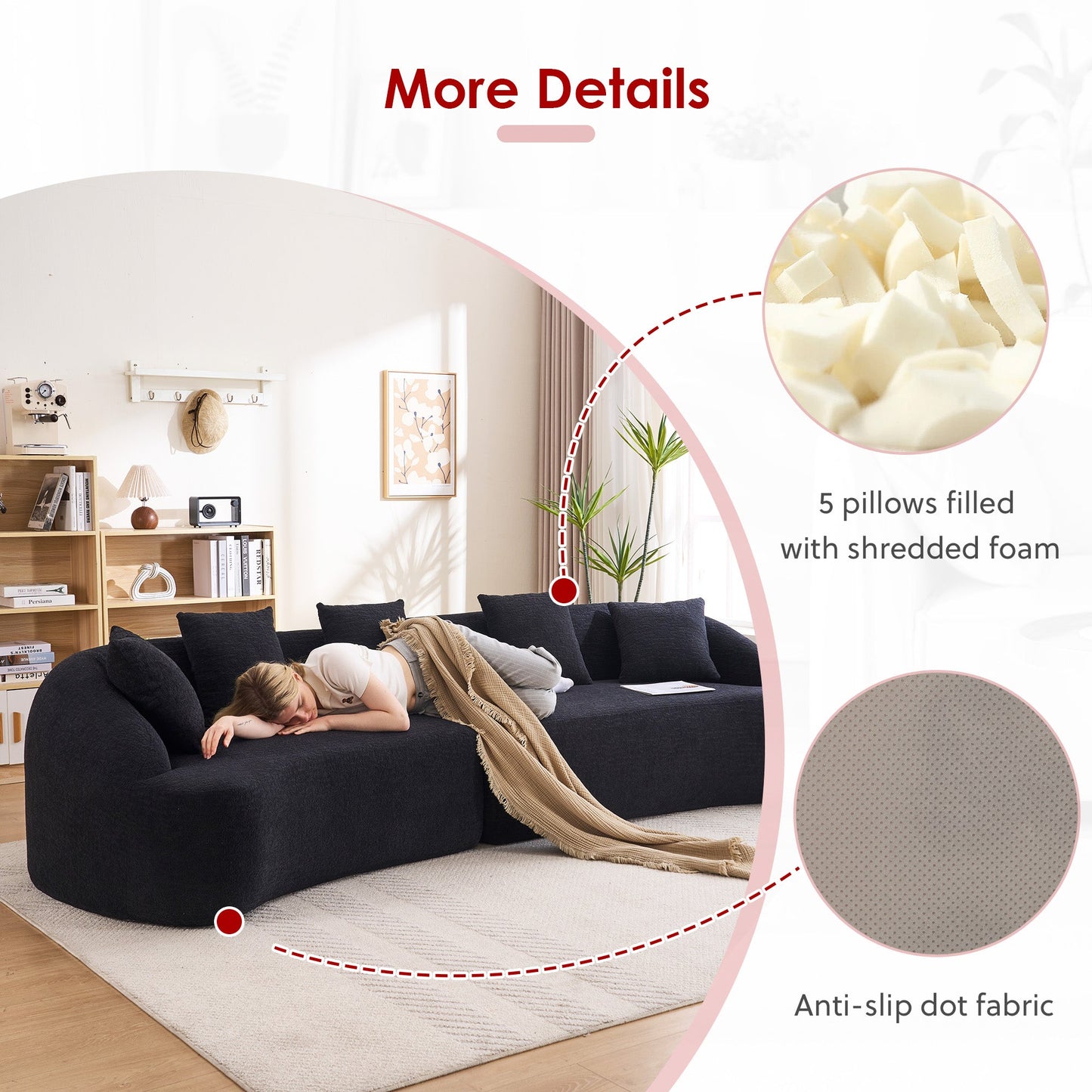 Compression Sponge Sofa