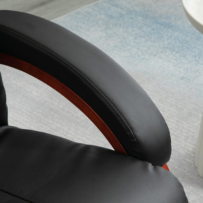 Vibration Recliner Chair with Ottoman and Remote