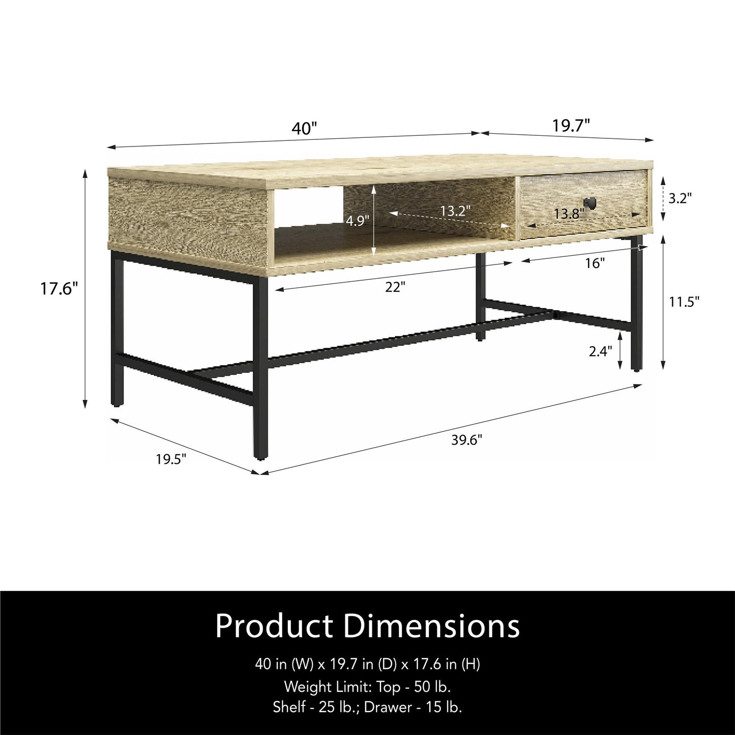 Brookville Coffee Table