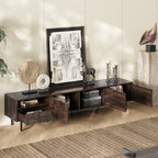 78  Mid Century Modern TV Stand For 65 Inch TVs, TV Console With Storage Cabinets For Living Room, Entertainment Center Storage