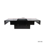 Coffee Table With Sliding Tabletop, Center Table With Hidden Storage Compartment, Extendable Table For Living Room