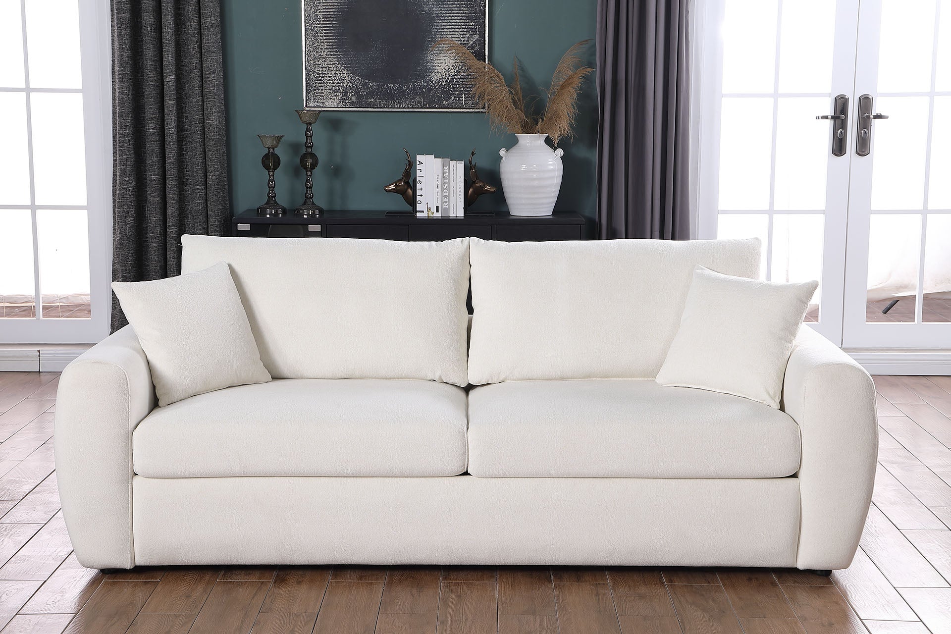Modern Minimalist Comfortable Compressed BEIGE Sofa