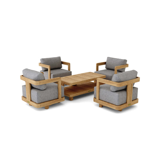SET-904 5-PC GRANADA DEEP SEATING