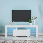 Entertainment TV Stand, Large TV Stand TV Base Stand With LED Light TV Cabinet.