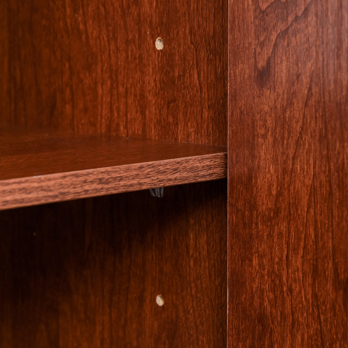 Kitchen Buffet Table Cabinet Storage Sideboard Server Console with Framed Acrylic Doors and Tabletop, Brown