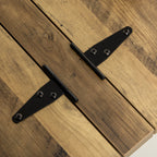 Farmhouse Coffee Table with Storage, Large Square Coffee Table for Living Room Furniture, Wooden Center Table