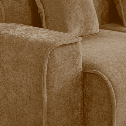 Streamlined Design Modular 4 Seat U Shape Sectional Sofa