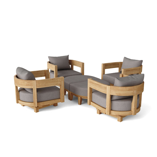 SET-174 6-PC CORONADO DEEP SEATING SET