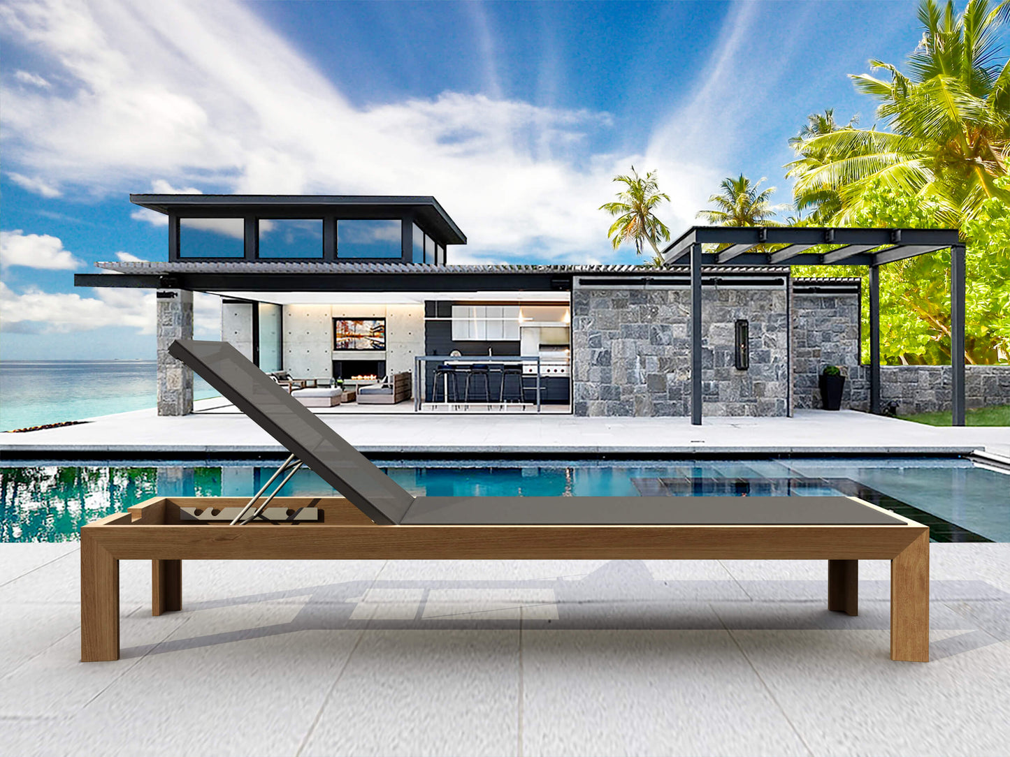 SMYRNA SUN LOUNGER
