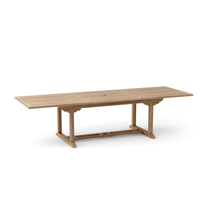 BAHAMA 118″ RECTANGULAR EXTENSION TABLE