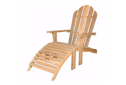 ADIRONDACK WITH OTTOMAN