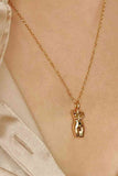 Grateful For You Pendant Chain Necklace