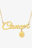Constellation Pendant Zircon Necklace