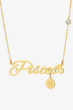 Constellation Pendant Zircon Necklace