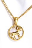 Constellation Pendant Stainless Steel Necklace